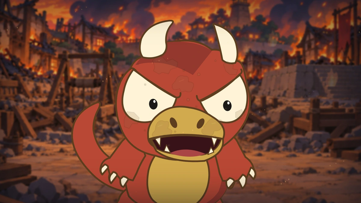 Goro points his anger at the captive villagers.