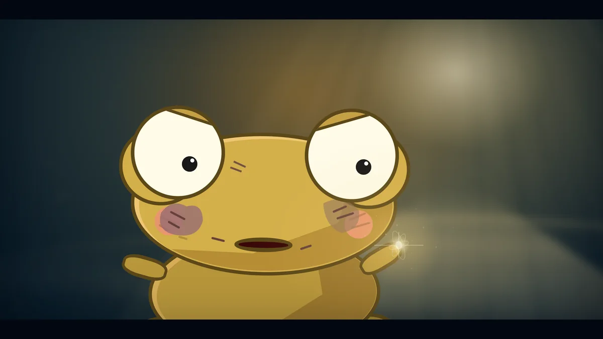 Kero glows with borrowed light.
