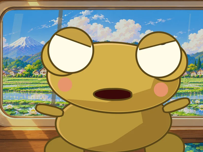 Kero glares. He knows that disguise.