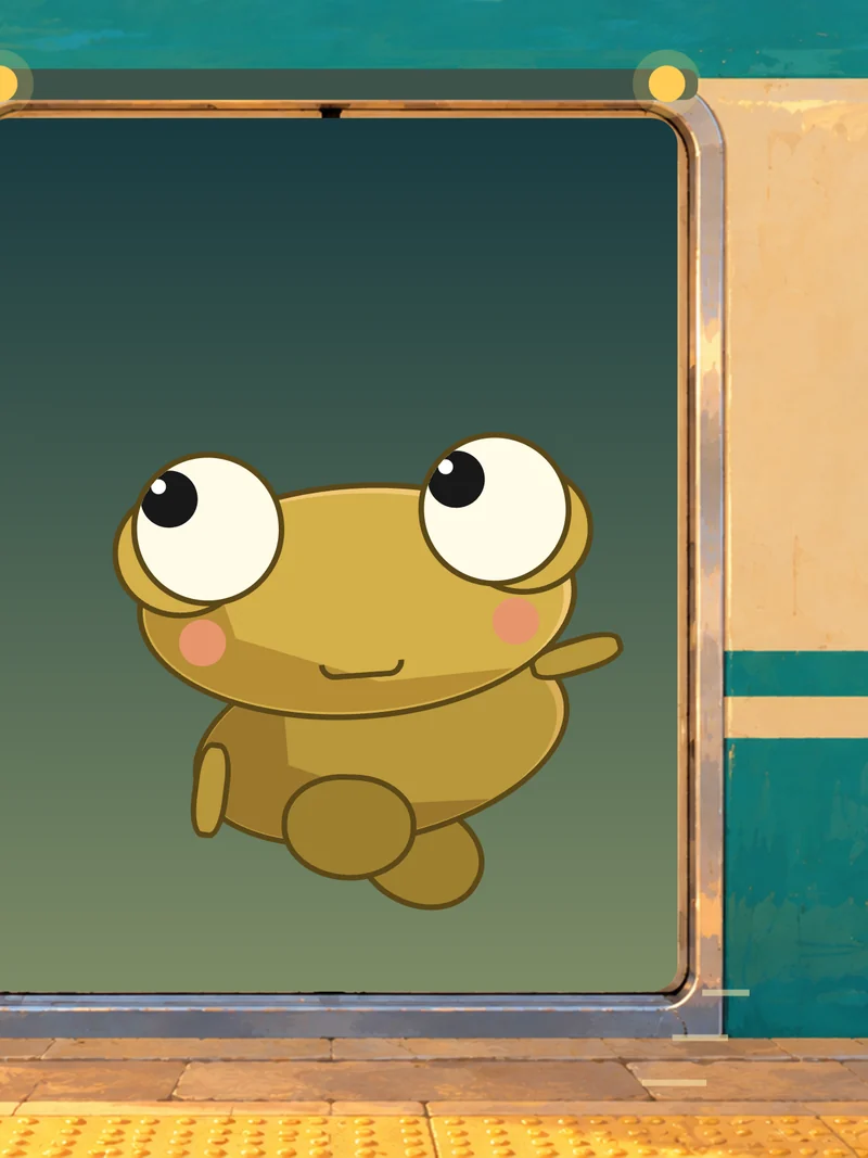 Kero hops back aboard just as the doors slide shut.
