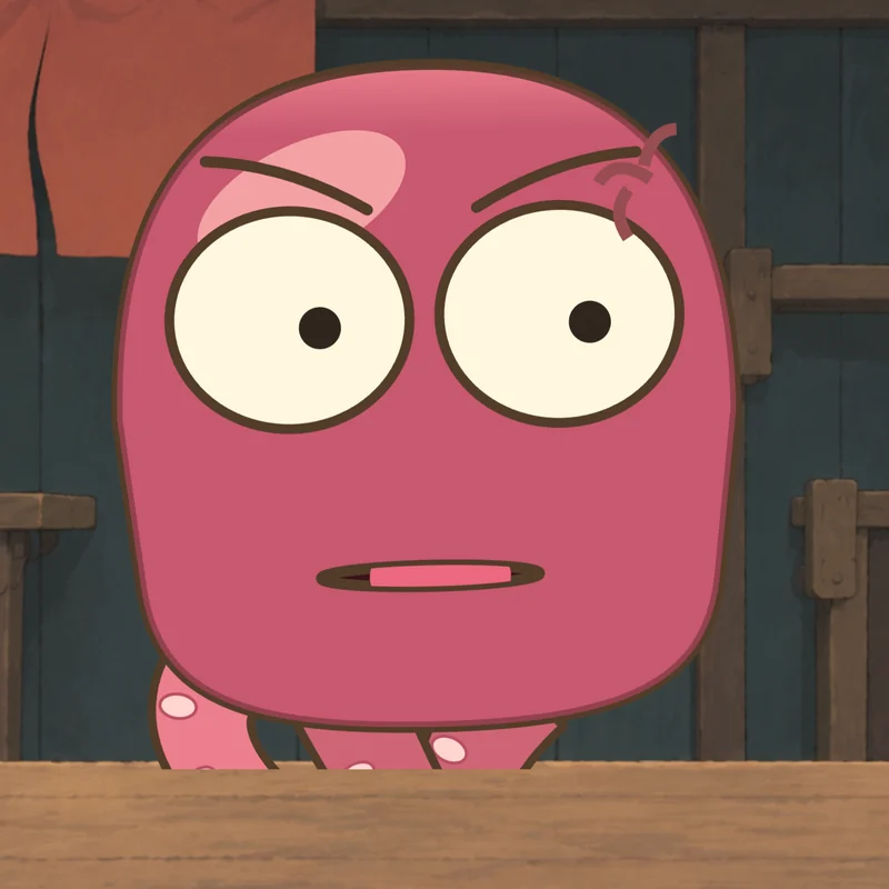 The chef gives Kero a knowing look.