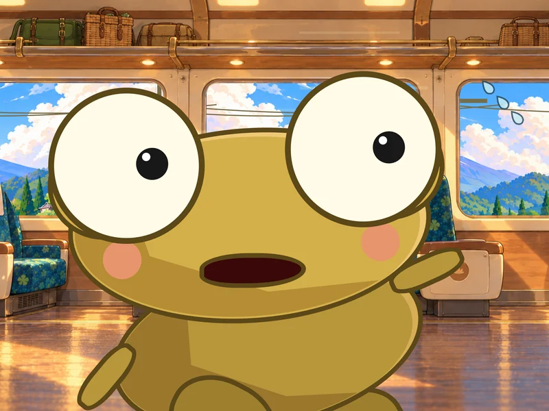 Kero gasps.
