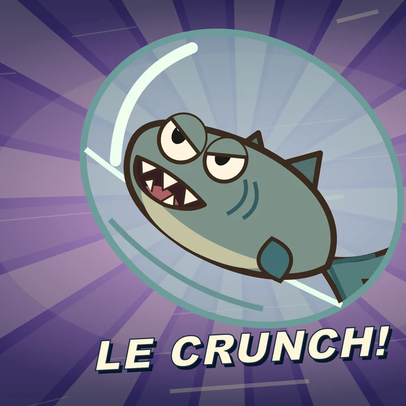Le Crunch poses: “Le Crunch!”