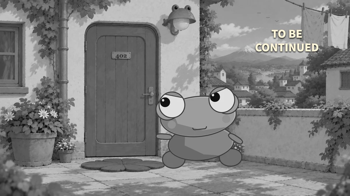 Kero by the door. To be continued.