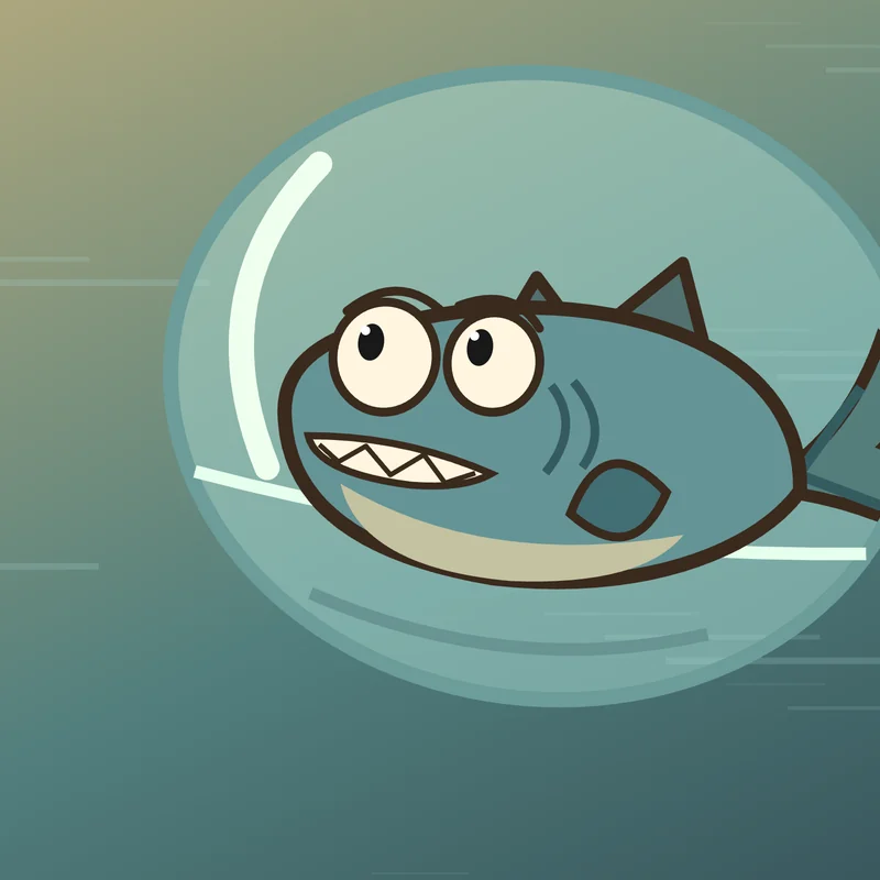 Le Bubbles realises they said too much.