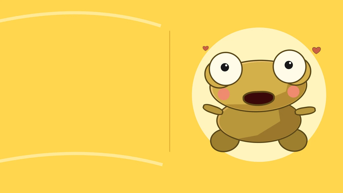 Kero beams in the lesson circle, two little hearts beside him.