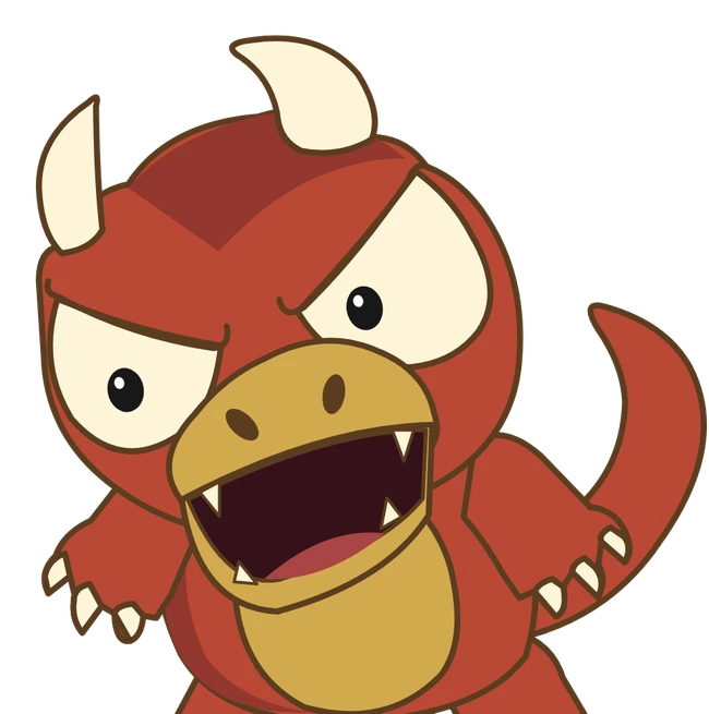 Goro, the dragon at the door.